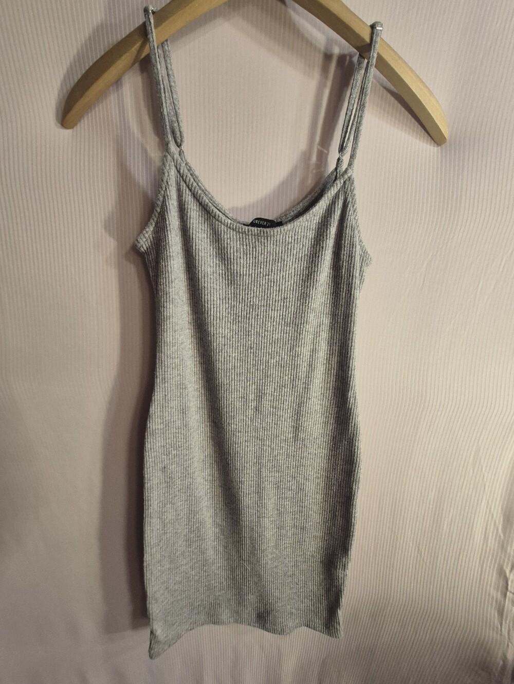 Ribbed Tank Dress